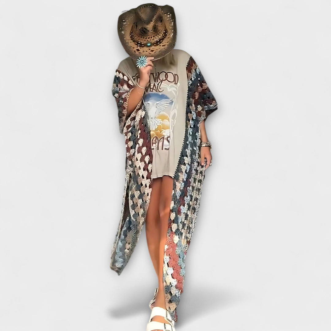 Molly - Svetřík s háčkováním Cardina