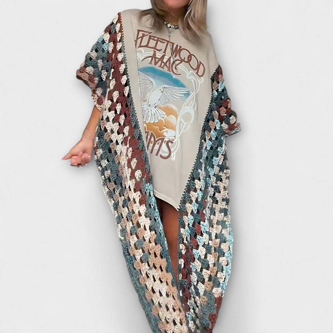 Molly - Svetřík s háčkováním Cardina