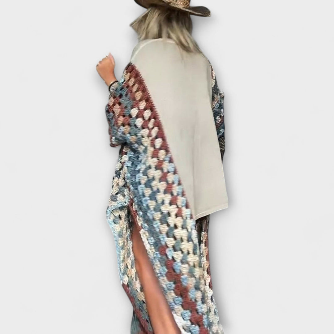 Molly - Svetřík s háčkováním Cardina