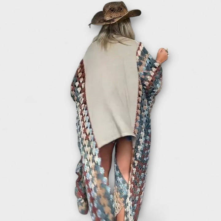 Molly - Svetřík s háčkováním Cardina