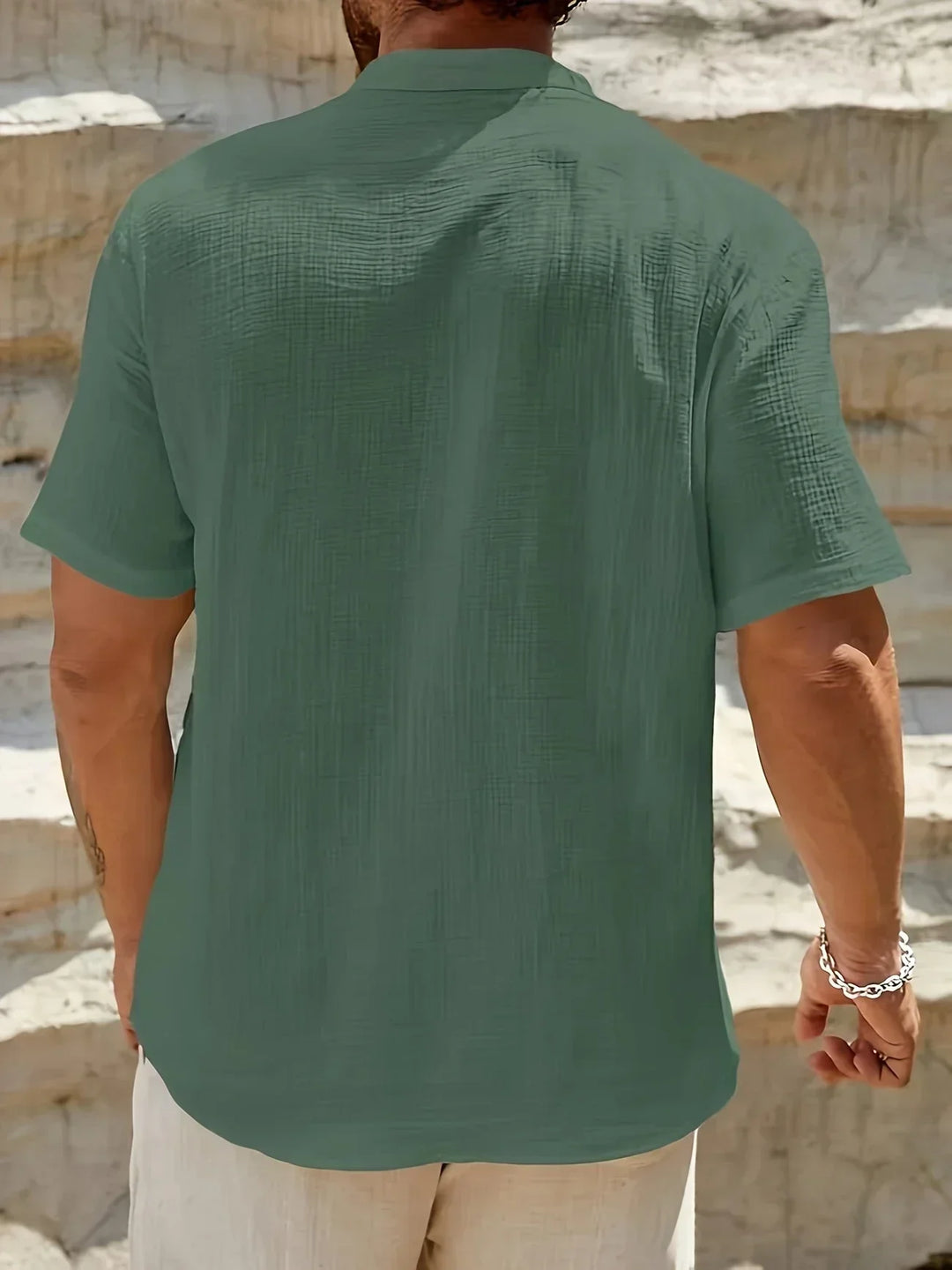 Savrani™ | Elegantní letní košile s vysokým límcem