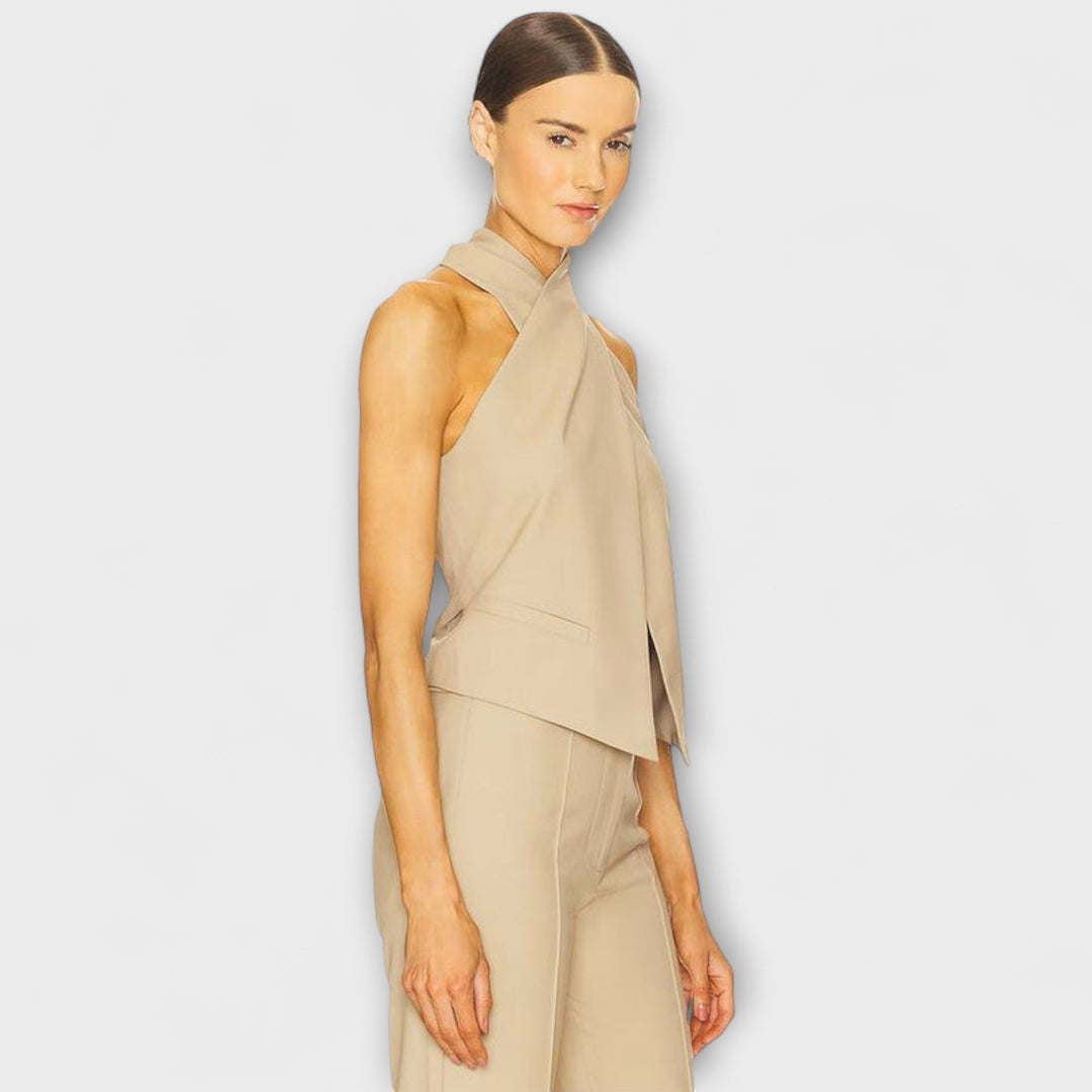 Červen - Top s křížovým zavazováním